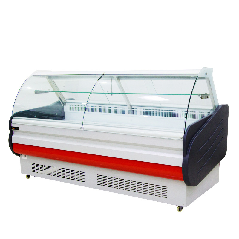 Supermarket Dry Ager Meat Storing Display Freezer Deli Commercial Frozen Chicken Meat Refrigerator For Butcher Meat Shop