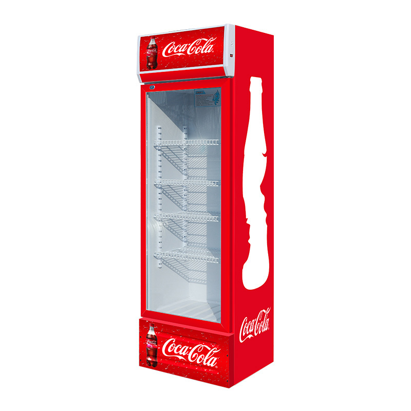 Conventional Single Glass Door Pepsi Refrigerator Prices Cold Drink Beverage /Energy Drink Soft Drinks/ Chiller Fridge For Super