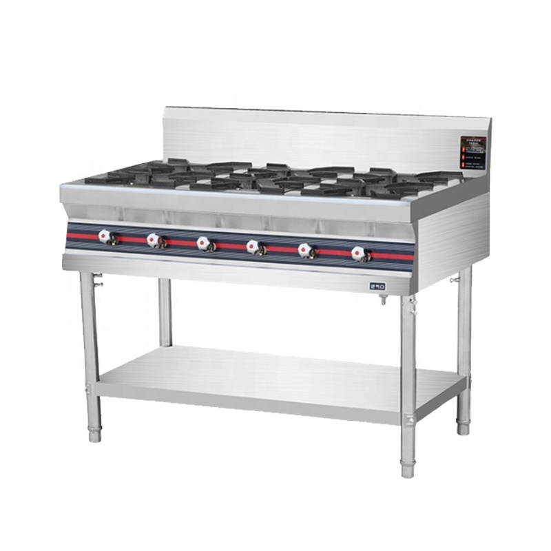 Hot Sales Commercial Stainless Steel Stove Propane 4 Burner Table Cookers Gas Stove