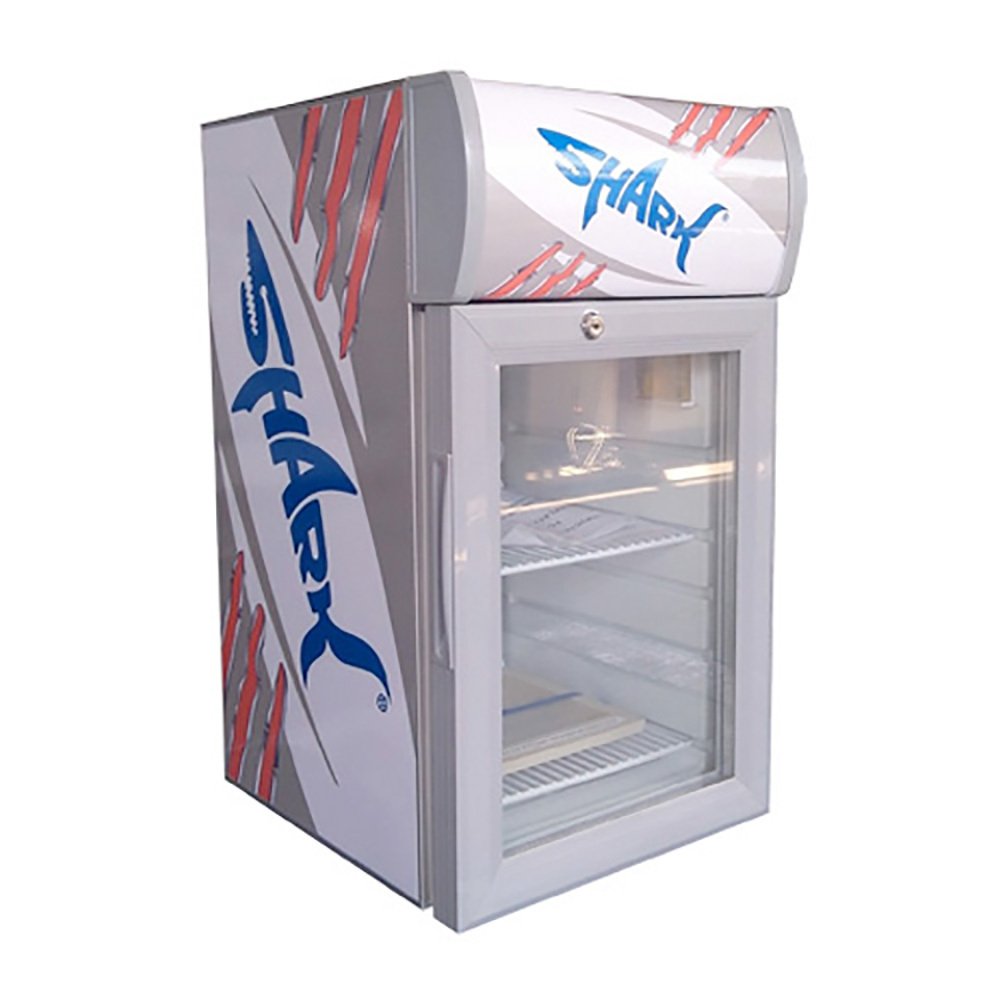 Supermarket Glass Door Small Wine Refrigerator Upright Ice Cream Fridge Freezer For Bedroom