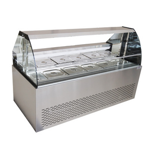 Commercial Stainless Steel Hotel Kitchen Buffet Electric Food Warmer 3/4/5 Pans Display Bain Marie Catering Heating Equipment