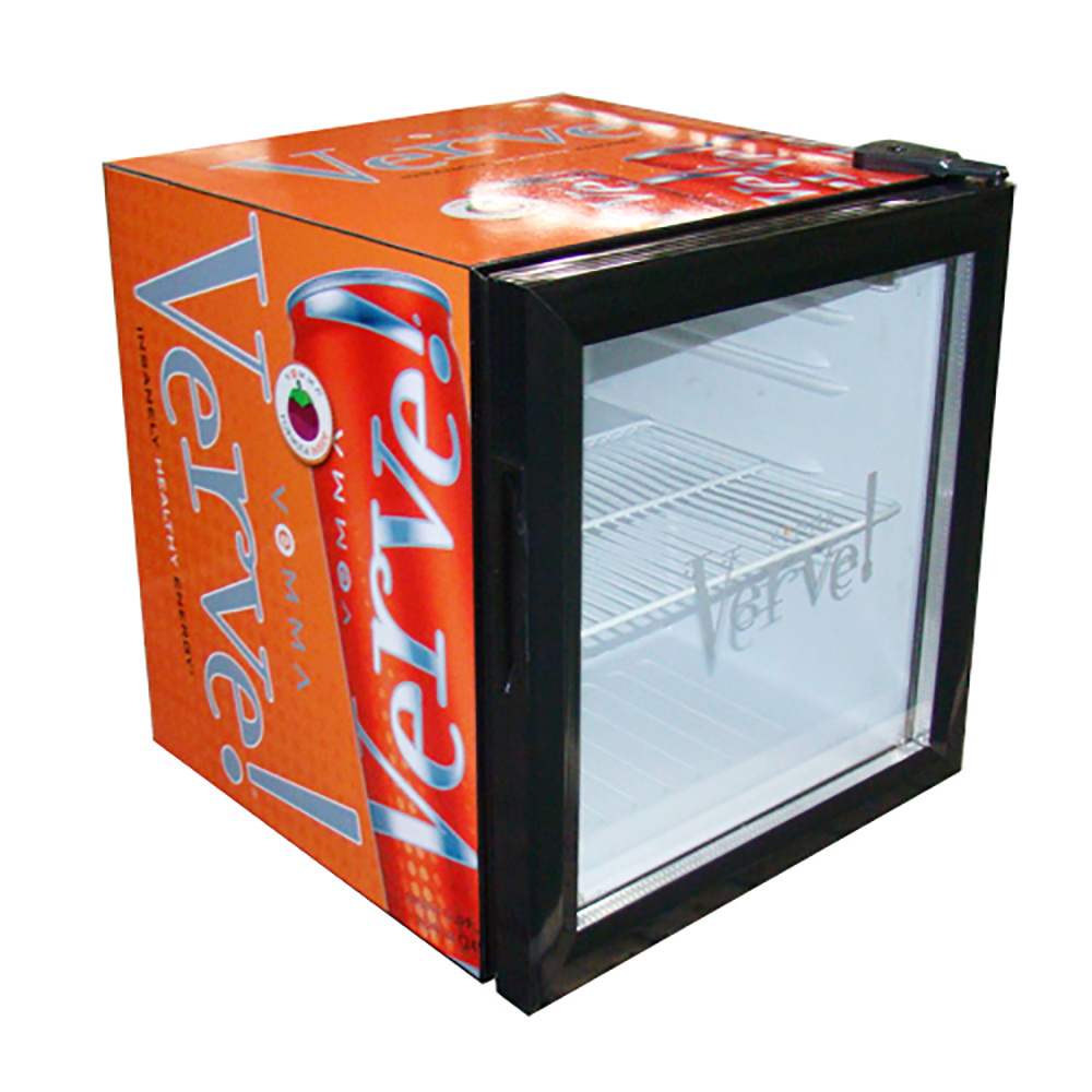 Wholesale Upright  Mini Refrigerators Custom Cheapest Ice Cream Fridge Freezer For Hotel Home