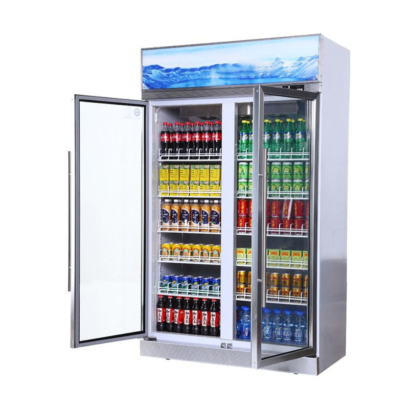 Wholesale Conventional Frost Free Pepsi Refrigerator Vertical Refrigeration Equipment With Compressor