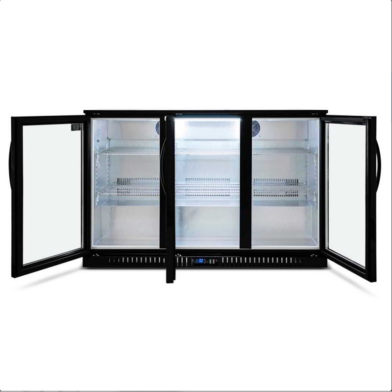 Hot Sale Outdoor  Glass Door Wine Refrigerator Congelador Cheap Mini Refrigerator Price Built In Refrigerator Nevera For Hotel