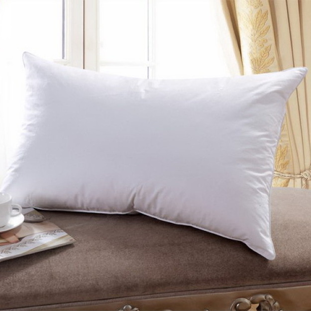 High Quality  Pillows Cushions Manufacturer Portable 100% Cotton Hotel Pillow Four Seasons  Sleeping Comfortable