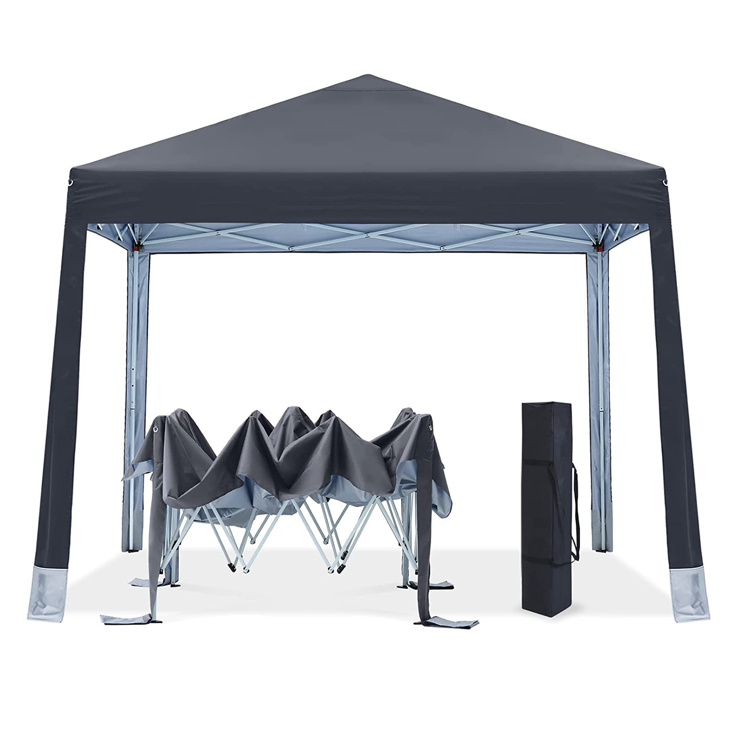 10x10 Pop-up Canopy Tent Outdoor Beach Canopy with 4 Foot Pockets