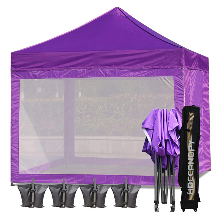 10x10 canopy transparent screen mesh tent mosquito net tents