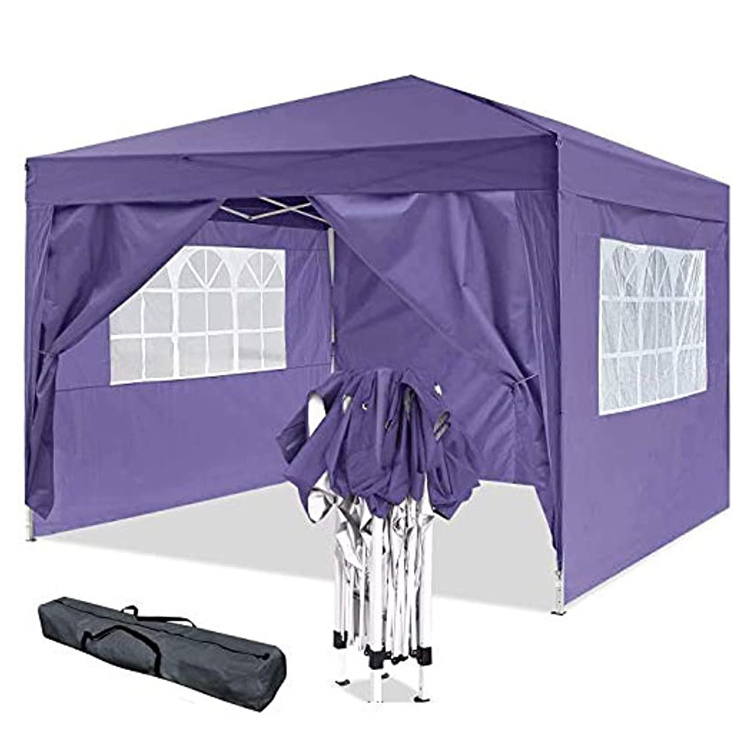 Luxury Type Pop Up 2x2 Folding Gazebo Tent With Sides