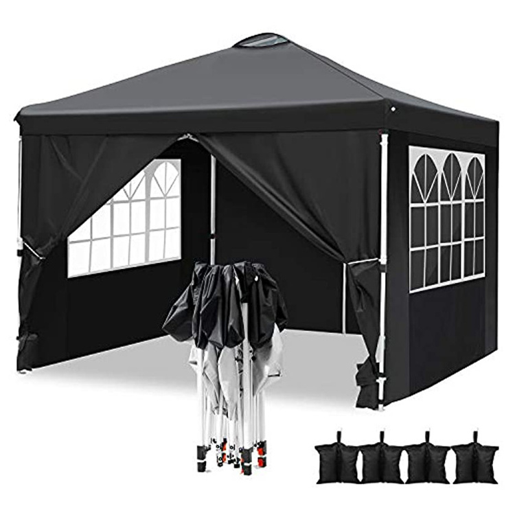 Luxury Type Pop Up 2x2 Folding Gazebo Tent With Sides