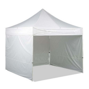 Straight Leg  Pop Up Canopy Gazebo Tent 3 Walls