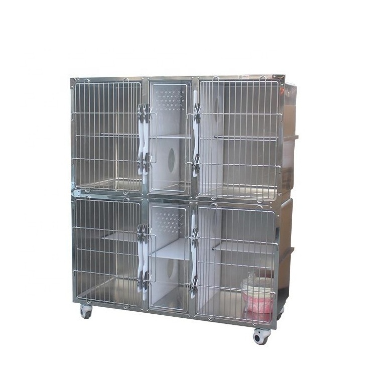 Cat Drying Cage Stainless Steel Cat Cage