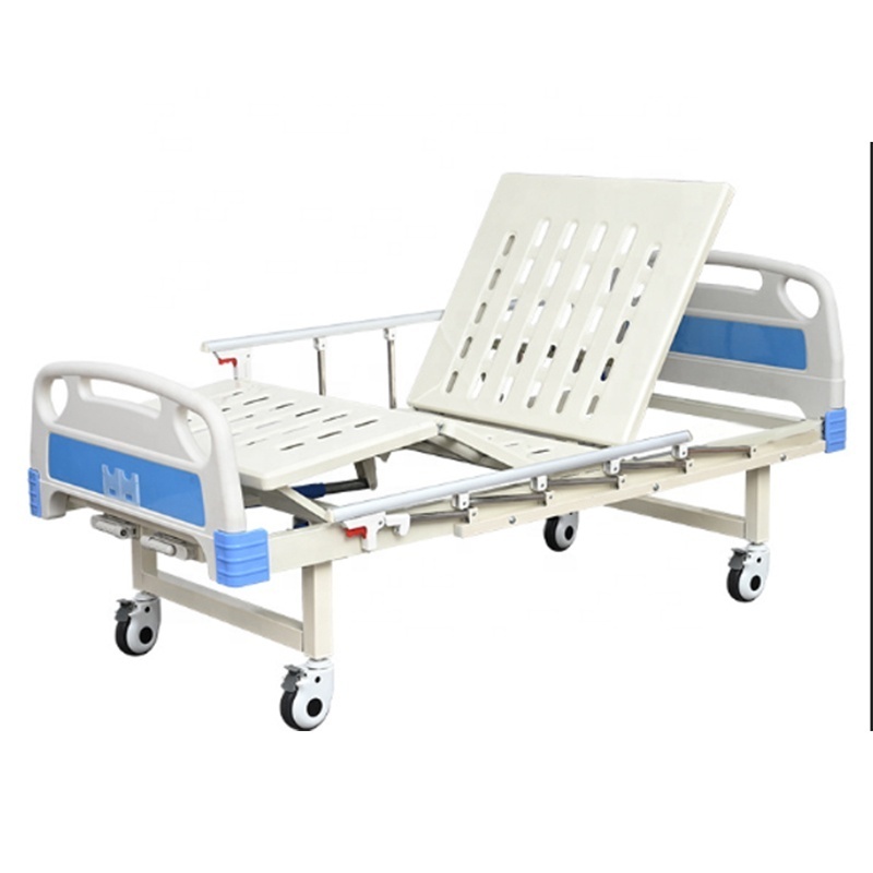 YSHB-HN02B Ysenmed two crank manual hospital bed clinical hospital bed manual 2 cranks manual 2 crank medical hospital bed