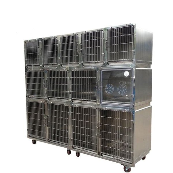 High quality  stainless steel veterinary cage dog cage animal cage for sale