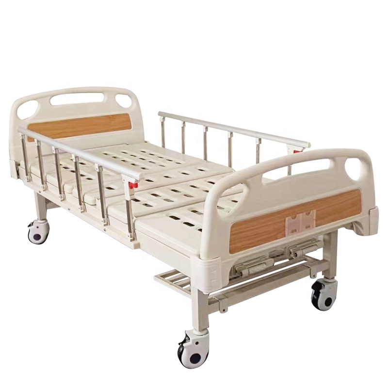 YSHB-HN02B Ysenmed two crank manual hospital bed clinical hospital bed manual 2 cranks manual 2 crank medical hospital bed