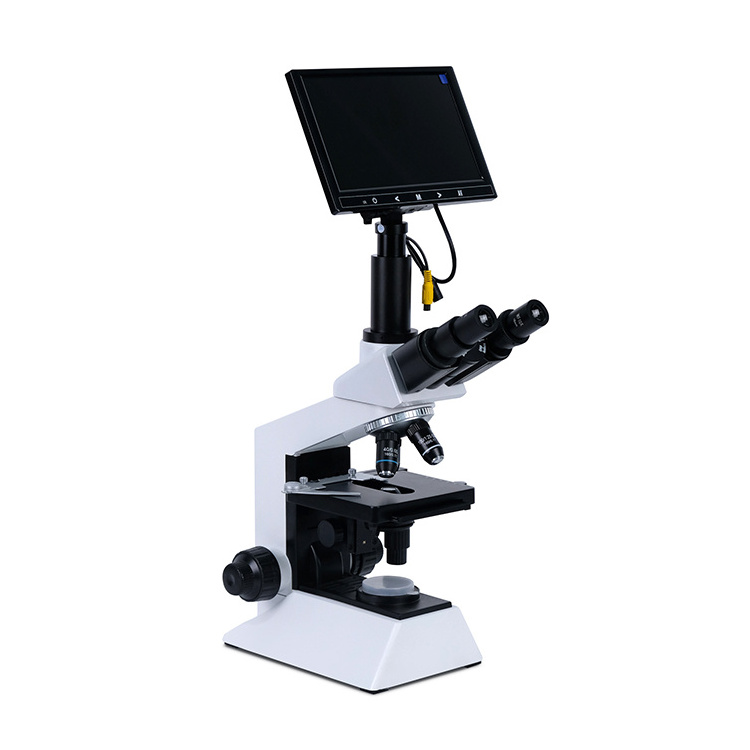 YSXWJ-CX80 Laboratory instrument 7 inch LCD screen lab biological microscope laboratory digital electronic microscope price