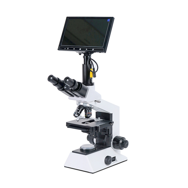 YSXWJ-CX80 Laboratory instrument 7 inch LCD screen lab biological microscope laboratory digital electronic microscope price