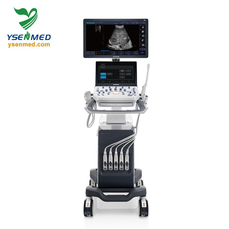 Sonoscape P9 ultrasound machine medical trolley color doppler 4D 3D human ultrasound 4d diagnostic human ultrasound 4d system