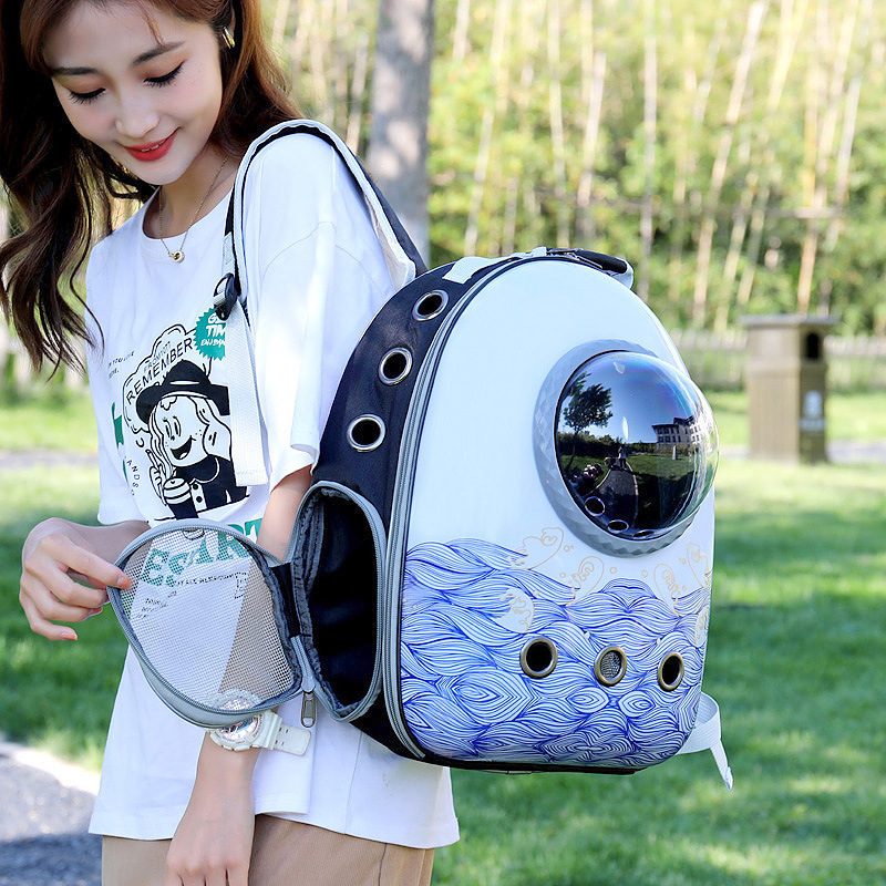 Portable Travel Breathable Capsule Astronaut Bubble Space Pet Carrier Dog Carrier Cat Carrier Pet Bag Pet Backpack