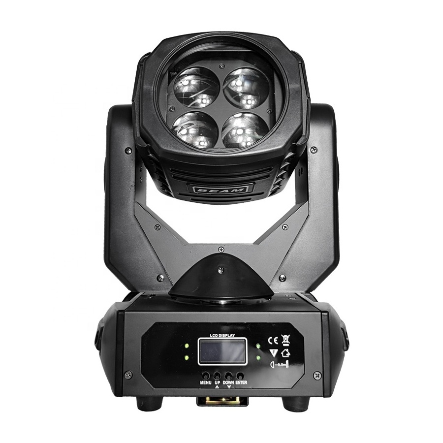 Led Super Beam Moving Head Lighting 4X25W Dmx Stage Light Professional Dj Wedding Disco Party Nightclub Entertainment Equipment