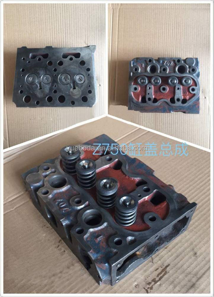 Kubota Excavator Engine Parts Z750 Cylinder Head