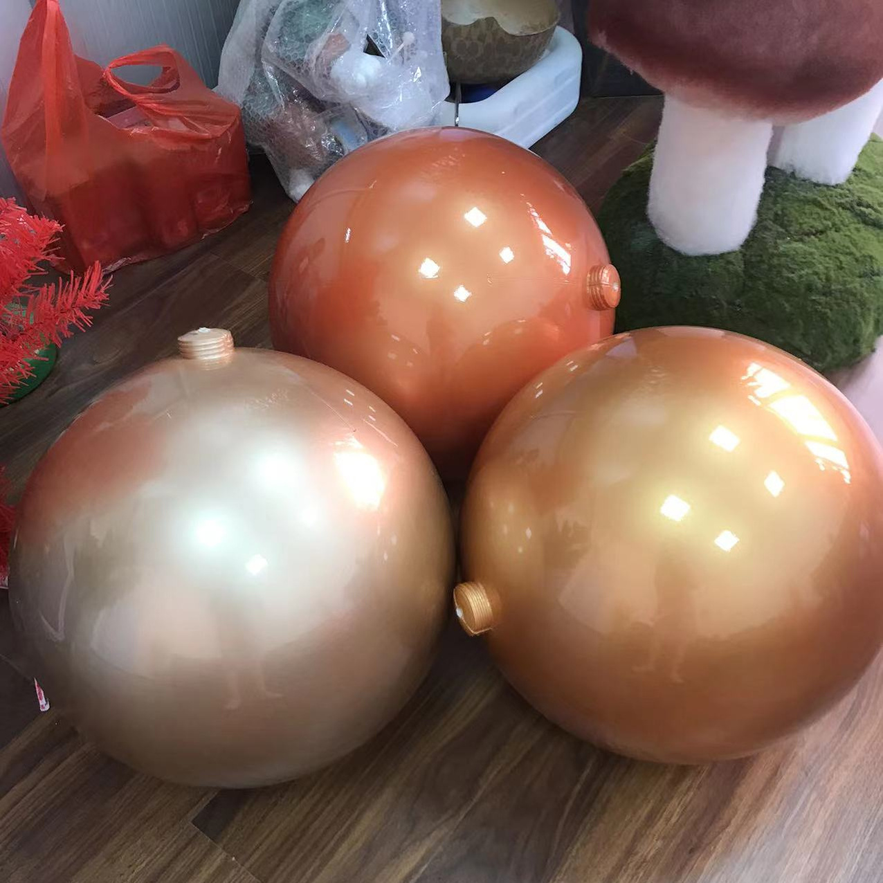 Giant Decorative Resin Christmas Balls