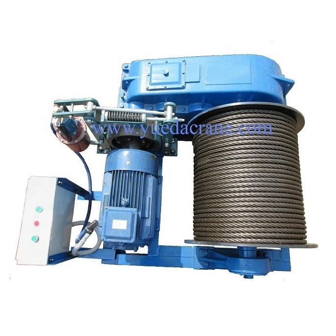 Slow speed or fast speed hydraulic winch motor