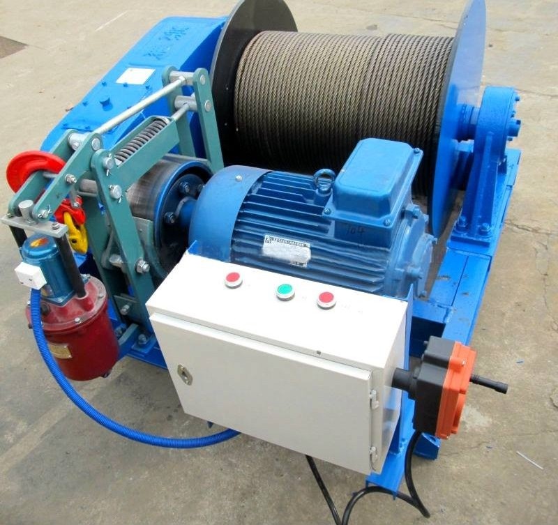 Slow speed or fast speed hydraulic winch motor