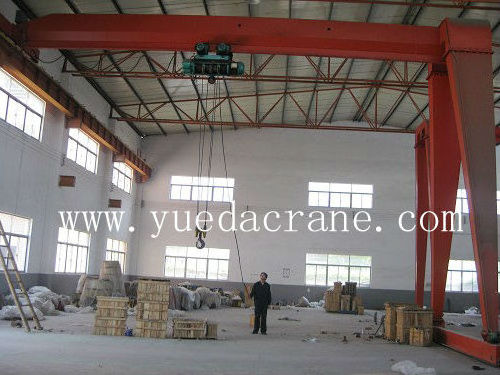 2 ton-10 ton Single Girder Semi Gantry Crane