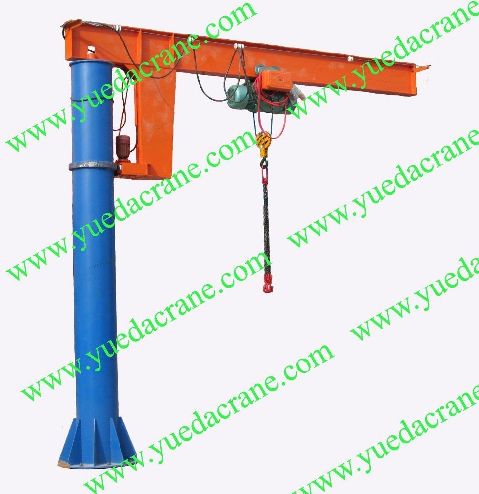 high quality workshop lifting material jib crane, jib crane design calculation