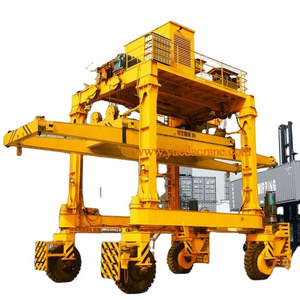 container straddle carrier,rubber tyre gantry crane 30ton