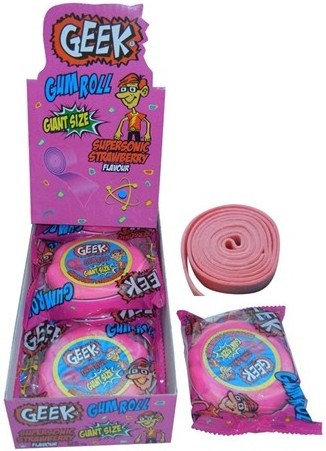 50g Color fruity big chewing gum for kid energy fruit flavor gums