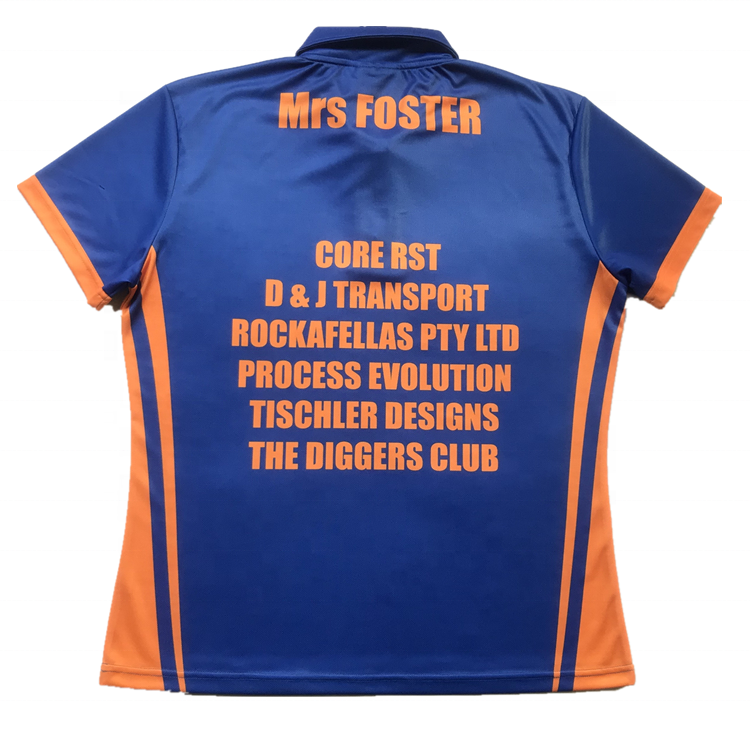 Sublimation Cricket Jersey Costom Cricket Jersey Pattern Design Full Sleeve Cricket Jersey