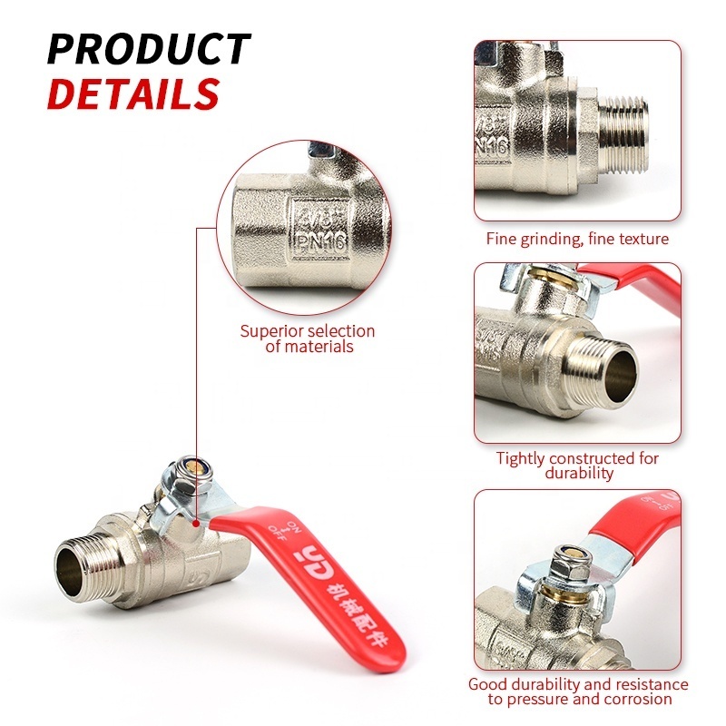 High-temperature Insulated handle Internal And External Teeth Thicken Handle Air Compressor Pneumatic Water Level Control Valve