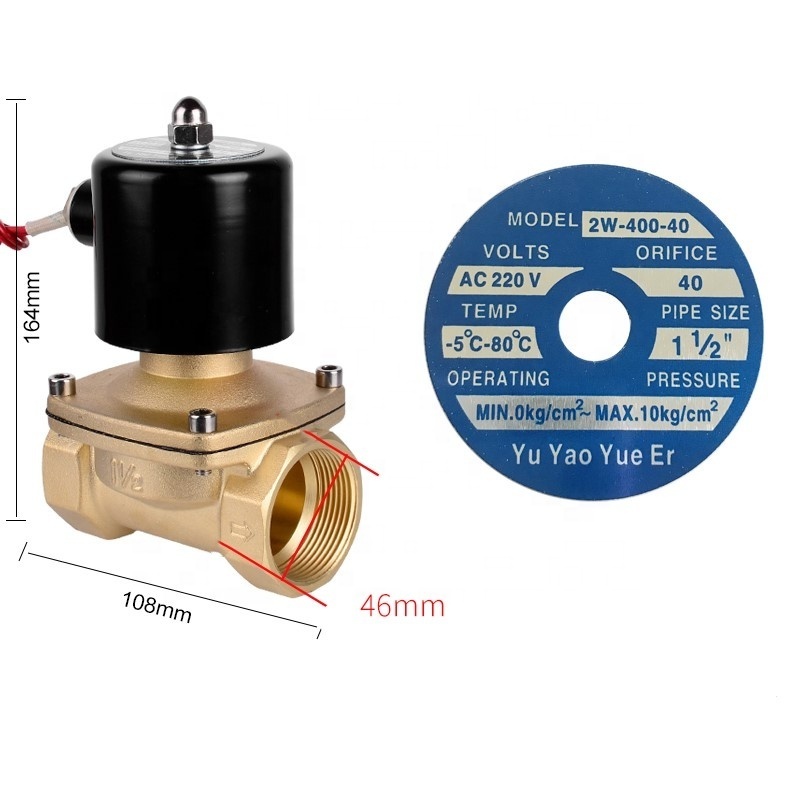 wifi 220 volt brass underwater 2 inch 1/2 inch drinking normally closed water solenoid valves 1 inchi