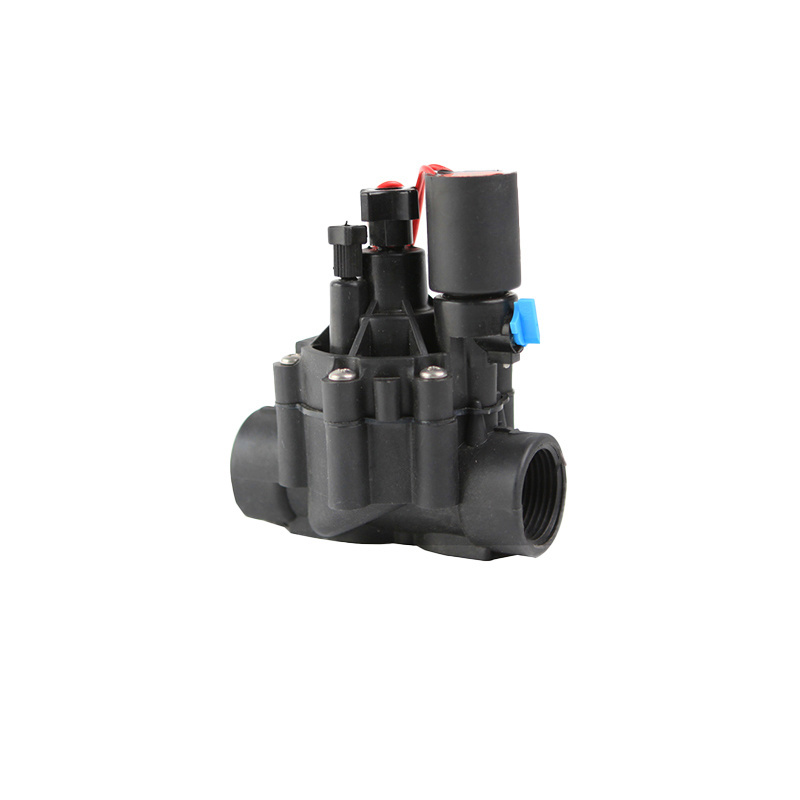 DN32 irrigation solenoid valve automatic sprinkler irrigation valve manual adjustment flow outdoor waterproof valve