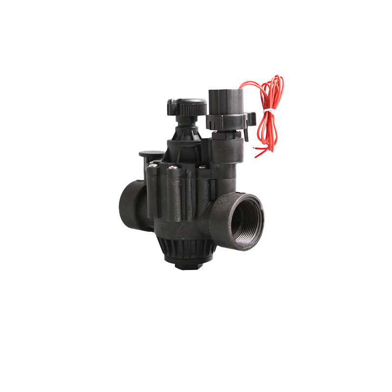 DN40 Three Channel Irrigation Solenoid Valve Manual Flow Regulation Irrigation Valve Rainbird Magnetic Head Solenoid Valve