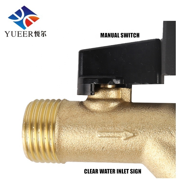 China digital timer auto drain irrigation water solenoid valve with timer