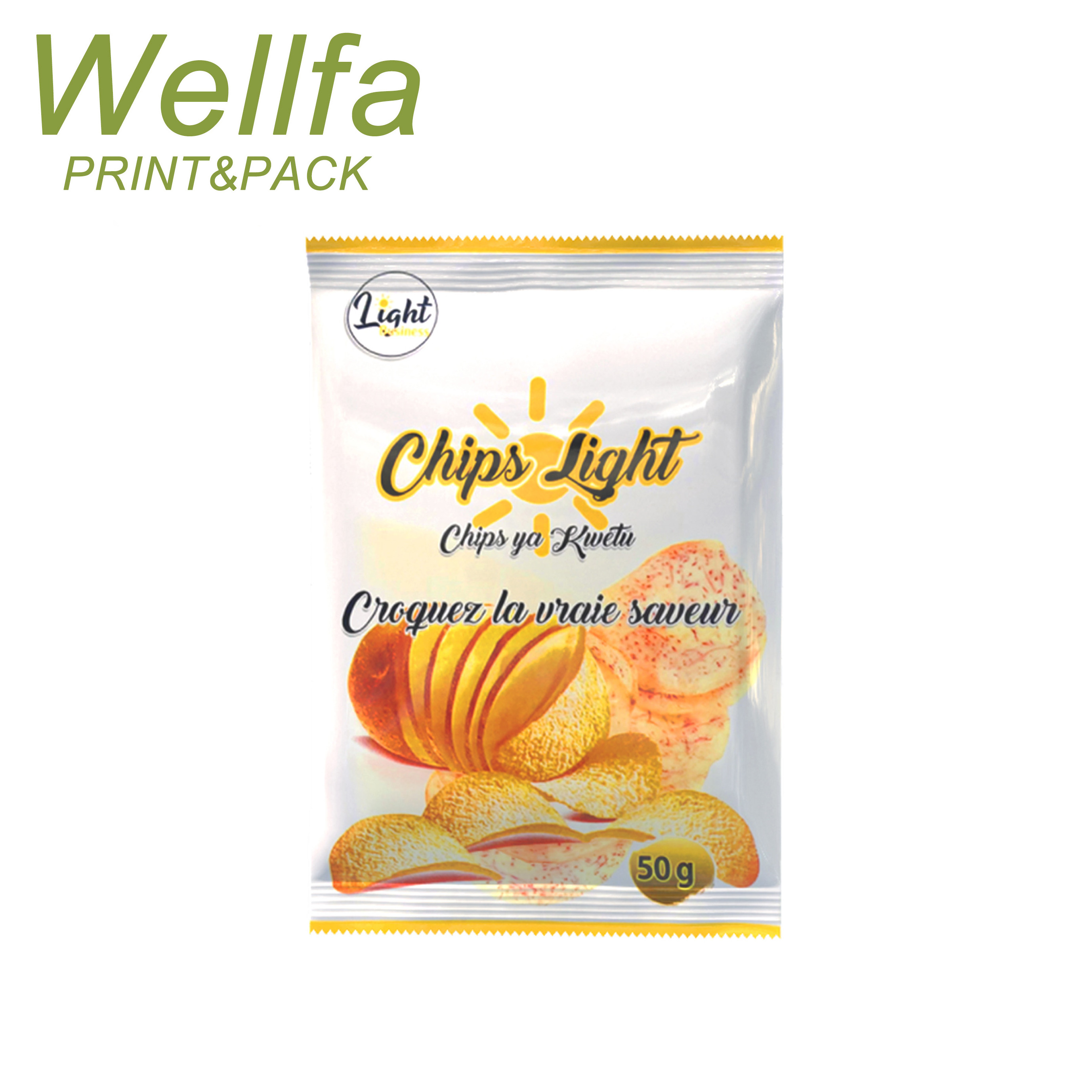 Manufacturer Custom Bolsa With Zipper Tortilla Packaging Doypack Bag Potato Fries Caramel Popcorn Stand Up Zip Pouch Bag