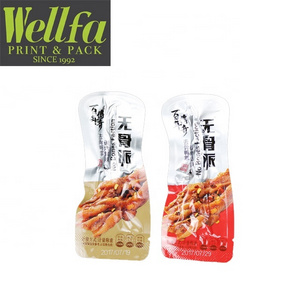 Accept customized printing food safe plastic dog biltong vacuum packaging bag