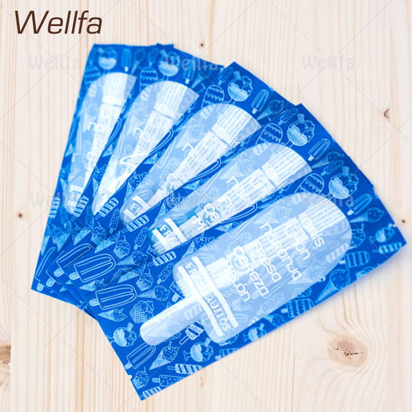 Colorful Printing Freeze Bag For Ice Popsicle Packaging Ice Pop Packaging