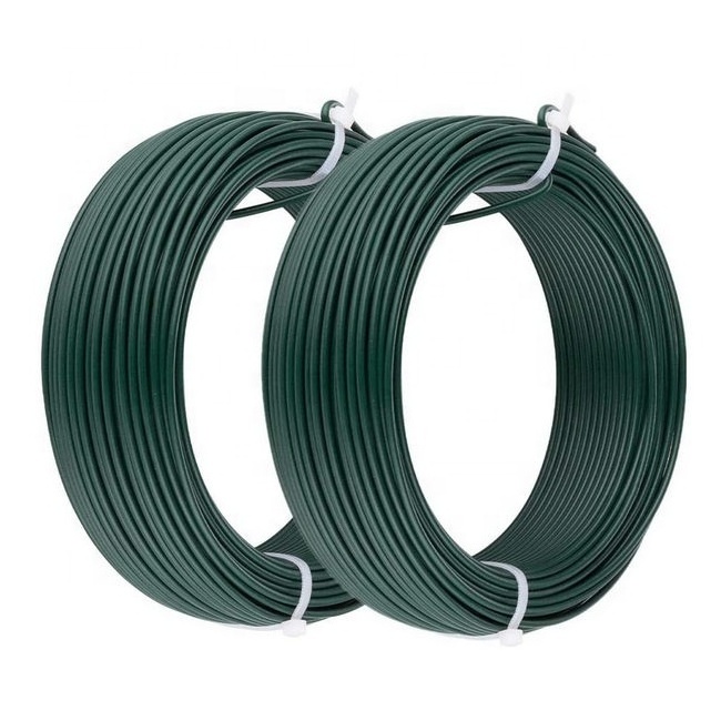 Factory Direct Pvc Coated 16Ga Binding Price Small Rebar Tie Garden Coil Wire