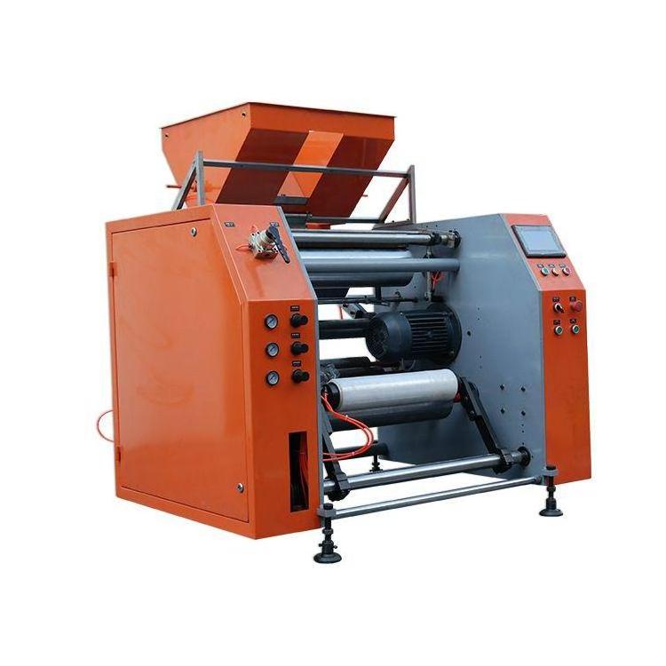 full automatic stretch film rewinding machine