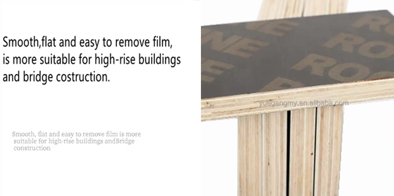 4*8 feet 3*6 feet Chinese building plywood black film red film can be customized thickness