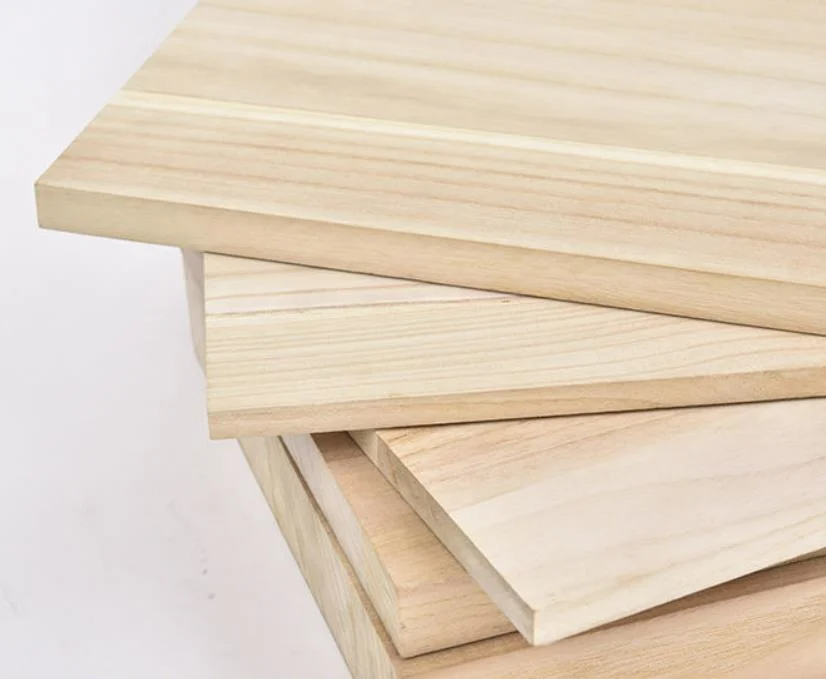 Factory Price High Quality Paulownia Timber Wood 18mm Finger Joint Paulownia Solid Wood Boards For Furniture Making