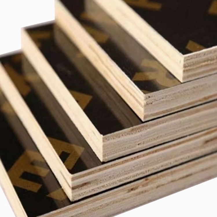 4*8 feet 3*6 feet Chinese building plywood black film red film can be customized thickness