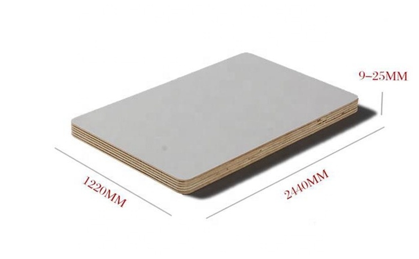 Factory price double surfaces finish 3*6 4*8 ft plywood waterproof 18mm 16mm melamine board