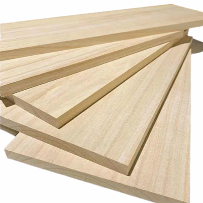 Paulownia finger joint board indoor decorative pine wood finger jointed panel solid wood boards for furniture