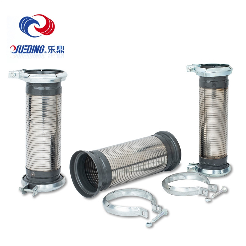 Exhaust Flexible Pipe 6204900365 Stainless Steel Exhaust Hose Turbocharger Corrugated Pipe Suitable For Mercedes-benz