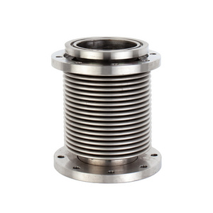 Pipe Fitting Stainless Steel Steel Vacuum Small Metal Expansion Corrugated Bellows Joint SUS 304 Sleeve