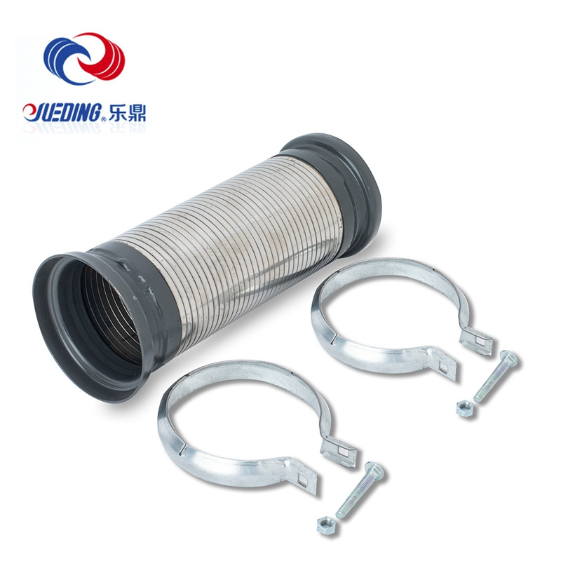 Exhaust Flexible Pipe 6204900365 Stainless Steel Exhaust Hose Turbocharger Corrugated Pipe Suitable For Mercedes-benz